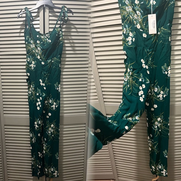 NWT Reformation Floral Jumpsuit (Petite) - Picture 2 of 6